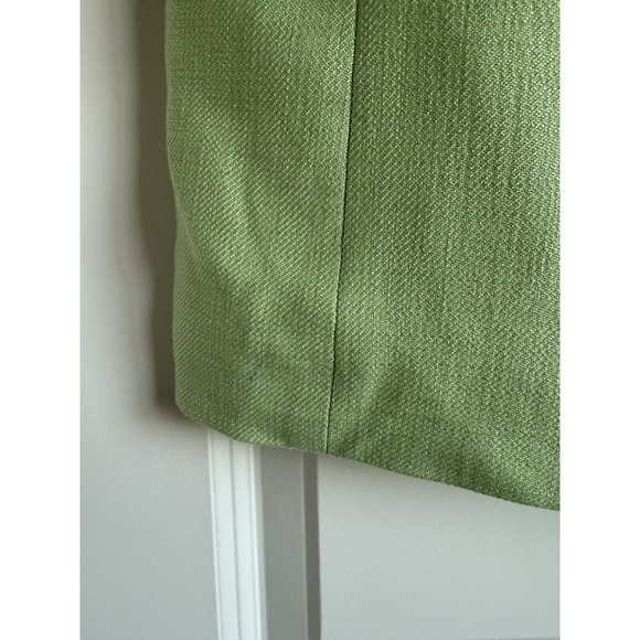 Veronica Beard Rupert Dickey Jacket Size 6 Pistachio Green Rushed Sleeve Blazer - Picture 3 of 6